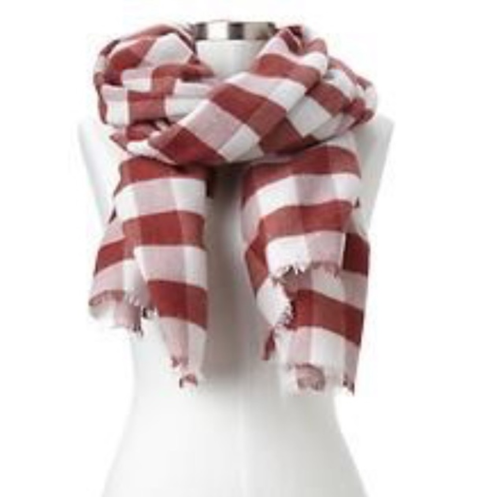 Gap | Red and white checkered scarf
